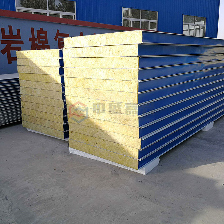 通辽岩棉夹芯彩钢板